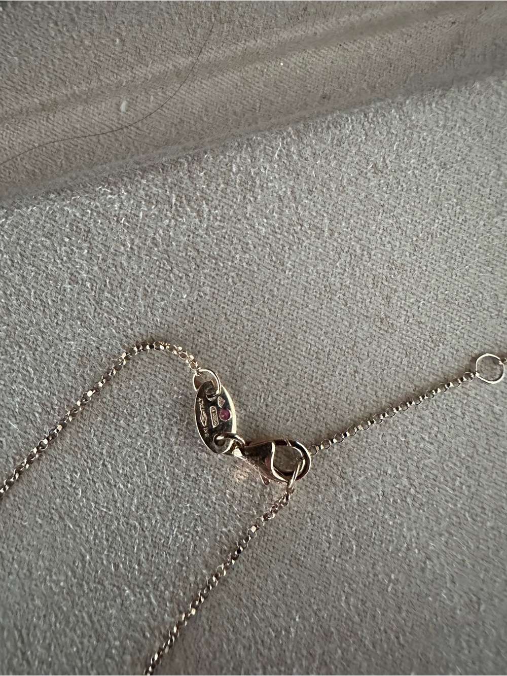 Roberto Coin Venetian Princess 18kt Rose Gold Pendant with Black/white diamonds - Picture 3 of 5